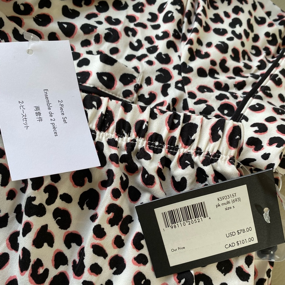 Kate spade animal print pajama set - Picture 4 of 6